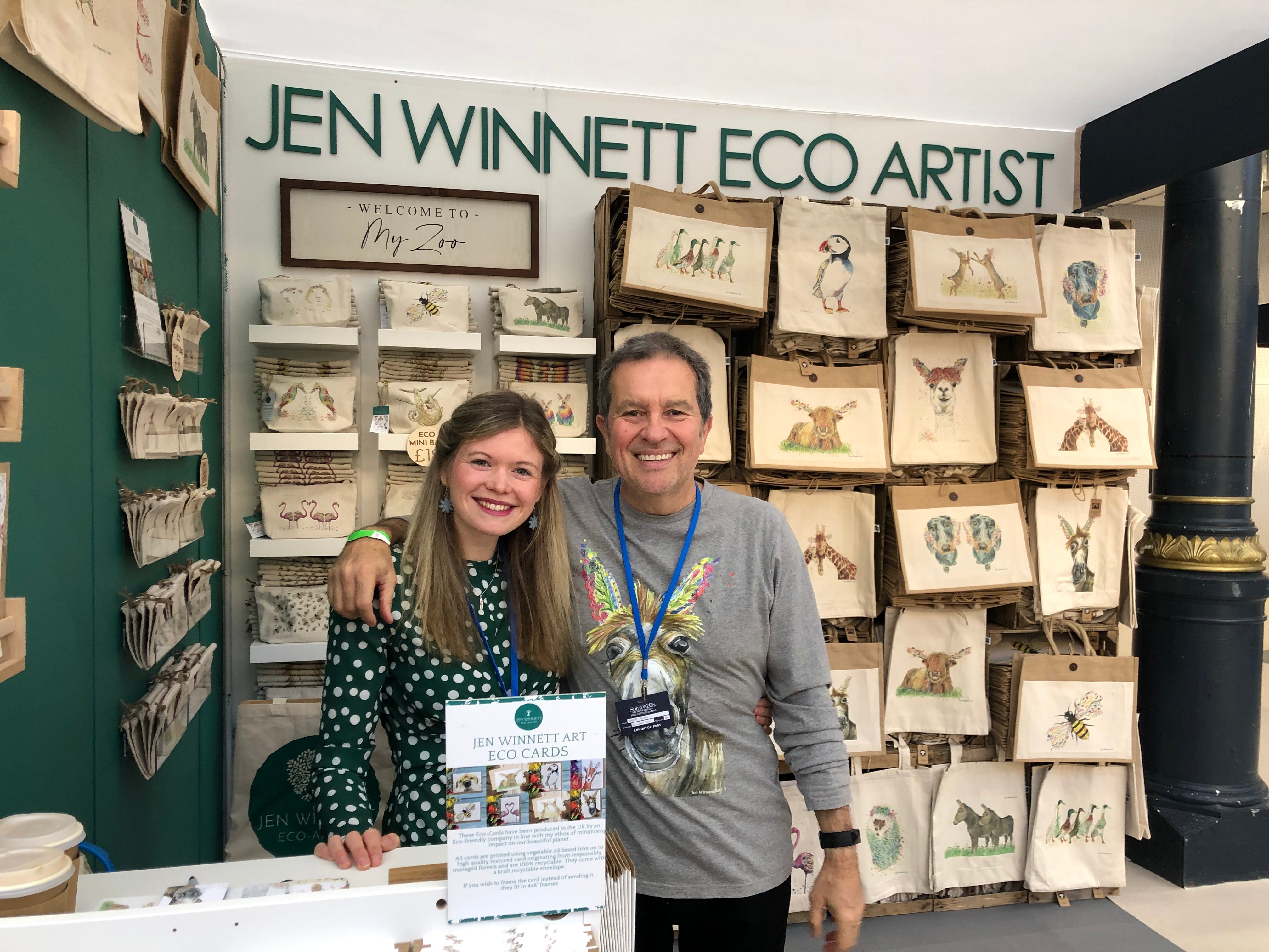 From Hobby to Business: How Jen Winnett Art Began