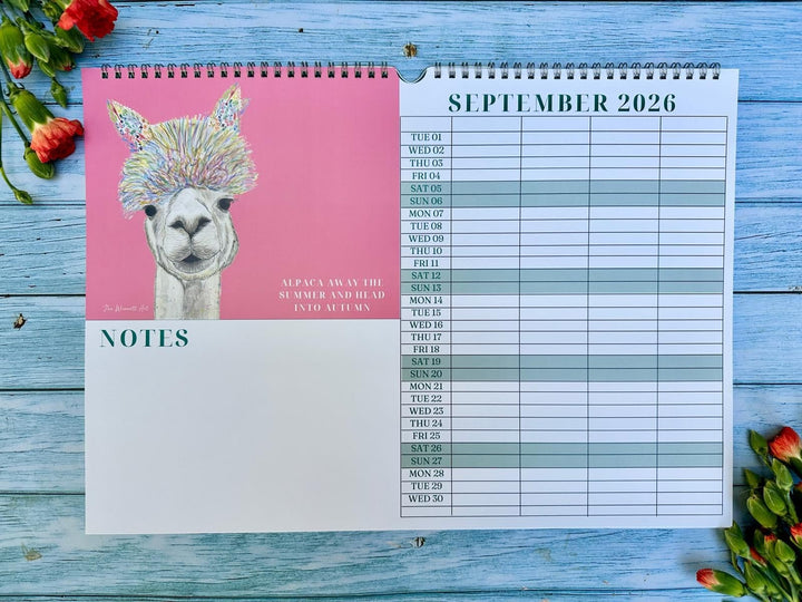 2026 FAMILY LYRA AND FRIENDS WALL CALENDAR