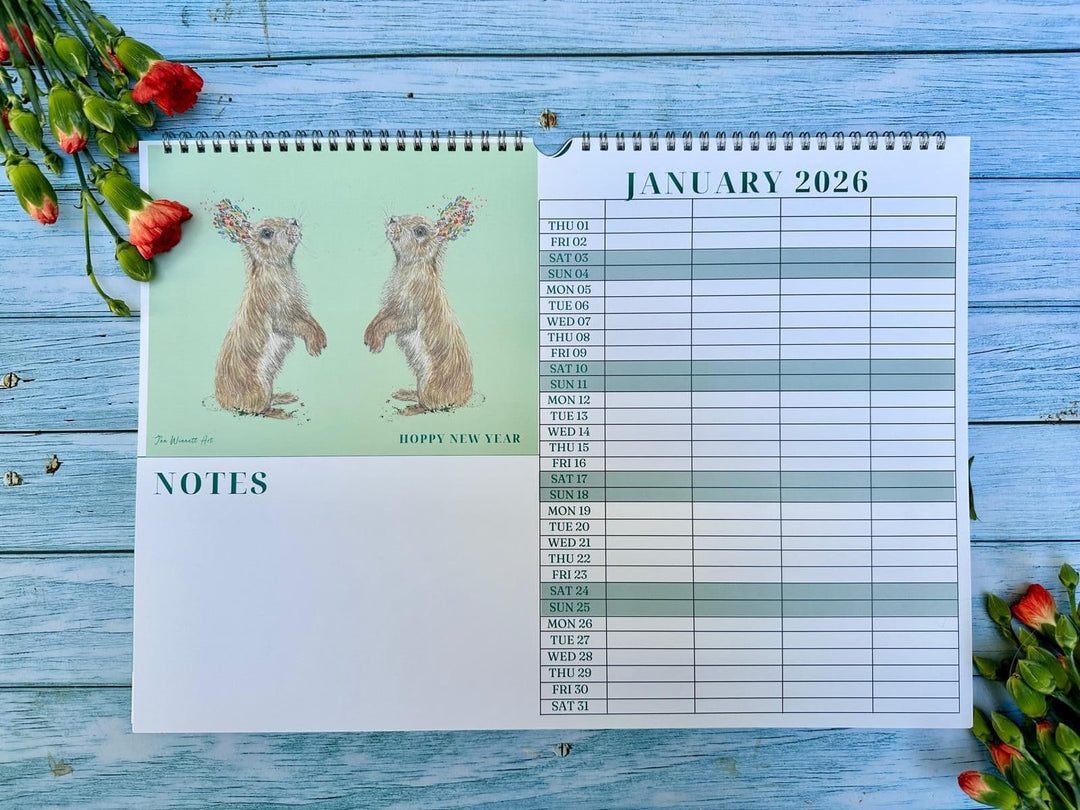 2026 FAMILY LYRA AND FRIENDS WALL CALENDAR
