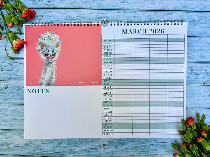 2026 FAMILY LYRA AND FRIENDS WALL CALENDAR