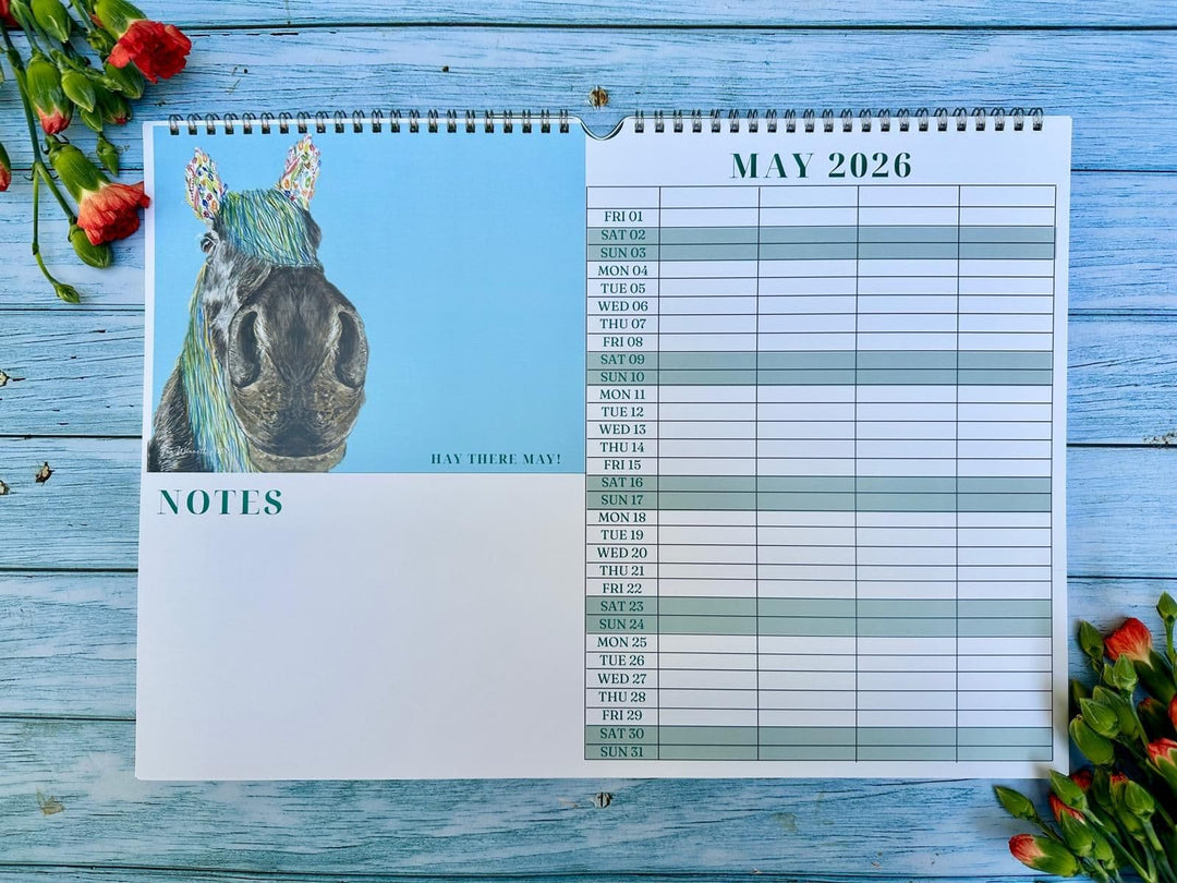 2026 FAMILY LYRA AND FRIENDS WALL CALENDAR