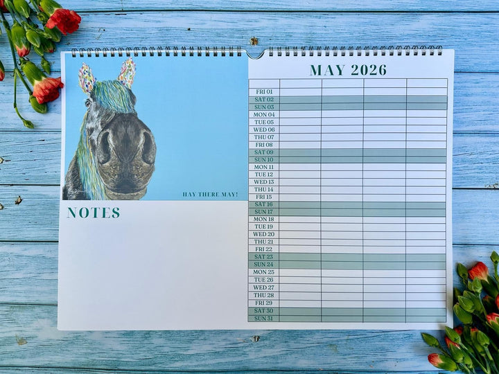 2026 FAMILY LYRA AND FRIENDS WALL CALENDAR
