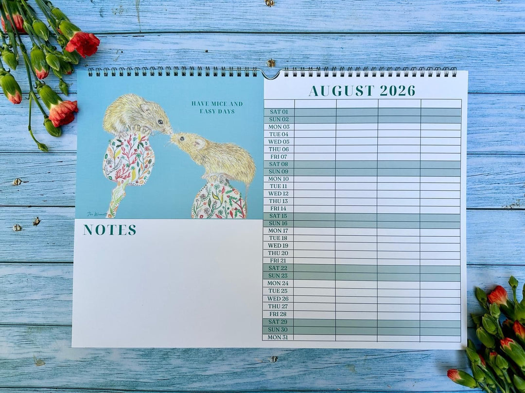 2026 FAMILY LYRA AND FRIENDS WALL CALENDAR