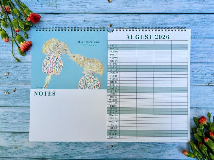 2026 FAMILY LYRA AND FRIENDS WALL CALENDAR