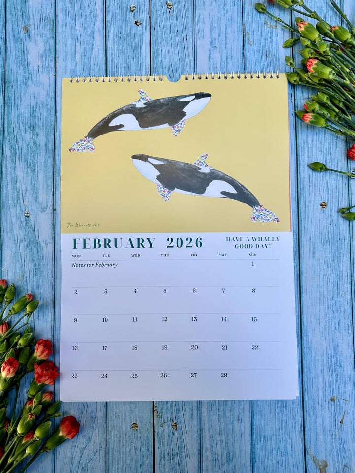 2026 LYRA AND FRIENDS WALL CALENDAR