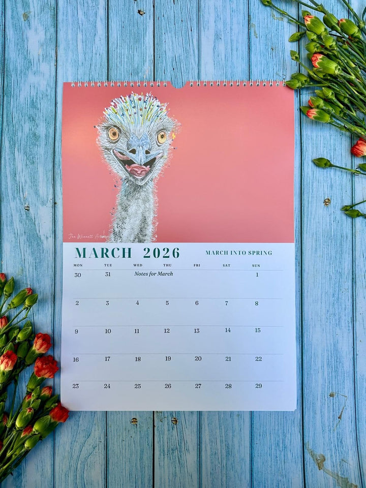 2026 LYRA AND FRIENDS WALL CALENDAR