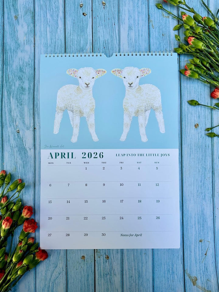2026 LYRA AND FRIENDS WALL CALENDAR