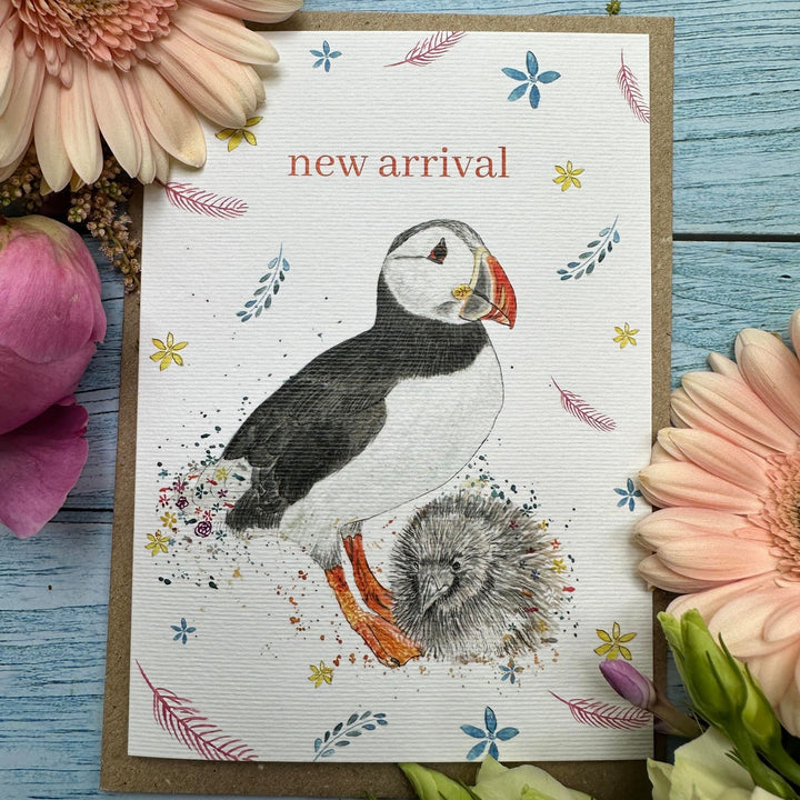 NEW ARRIVAL PUFFIN AND PUFFLING ECO-CARD