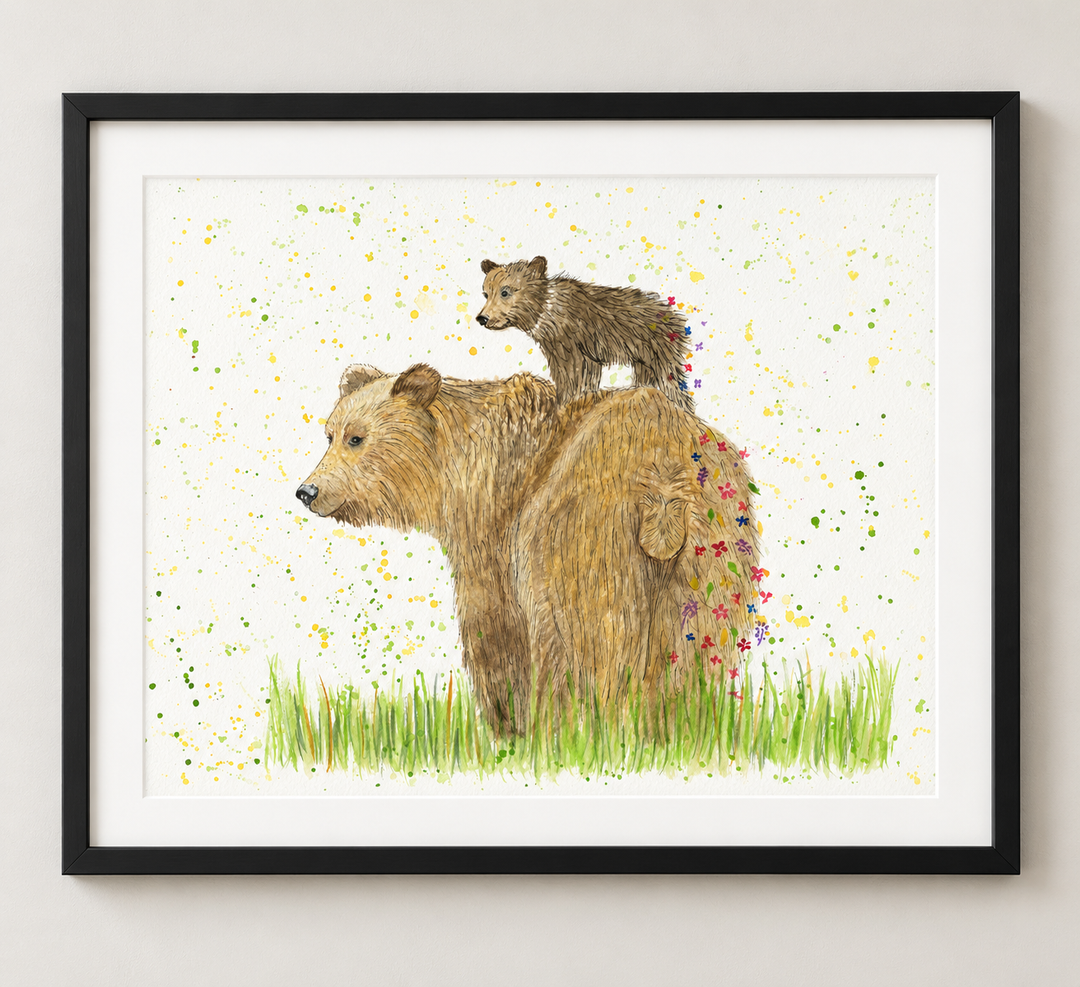 MAMA BEAR - SIGNED PRINT