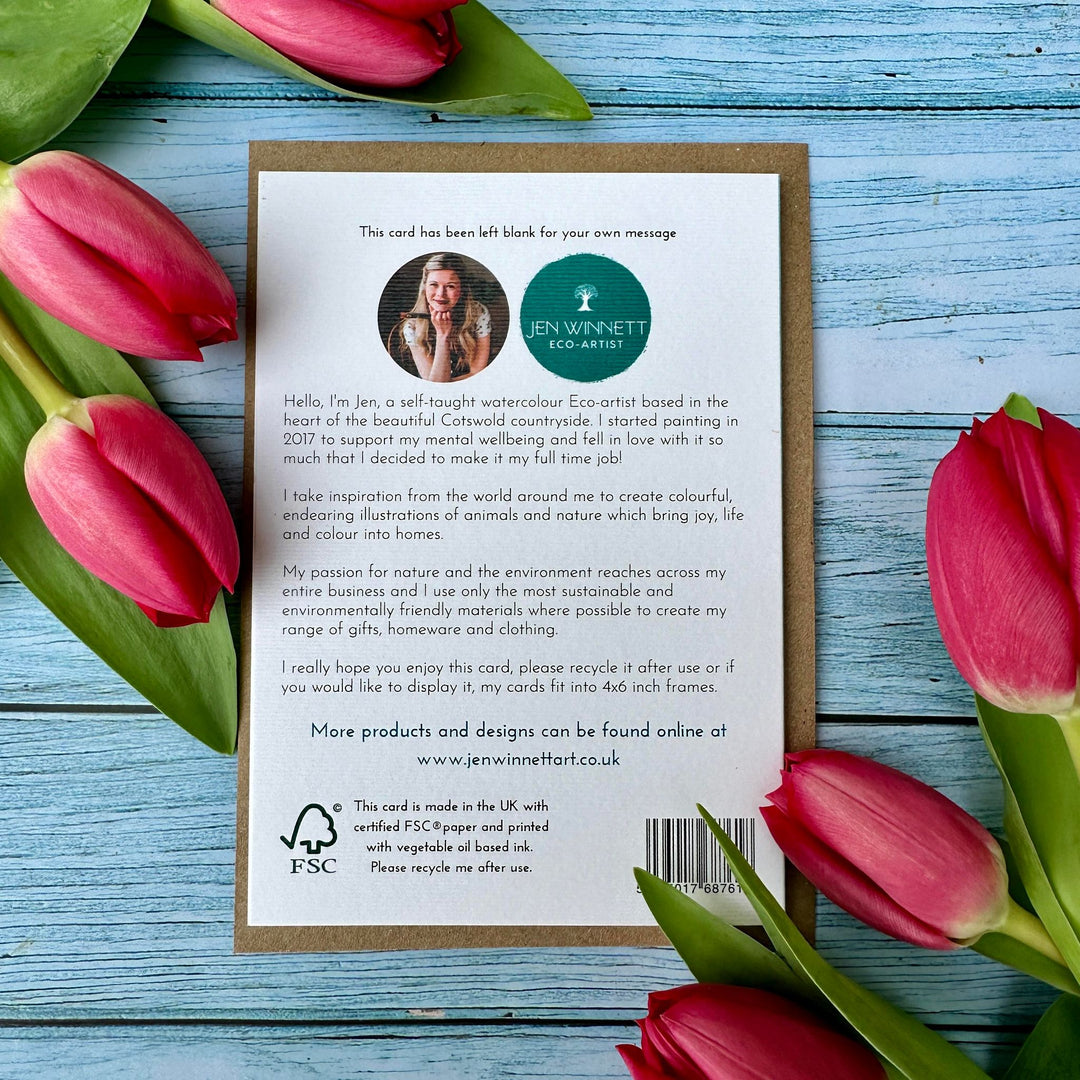 HAPPY EASTER ECO-CARD