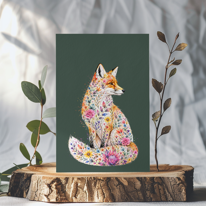 FOX BOTANICAL ECO CARD - WILD BLOOM COLLECTION