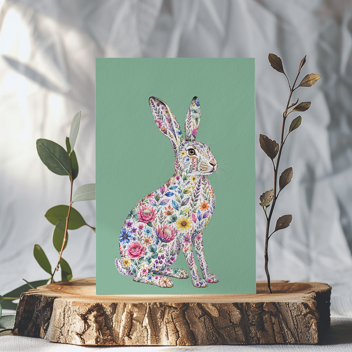 HARE BOTANICAL ECO CARD - WILD BLOOM COLLECTION