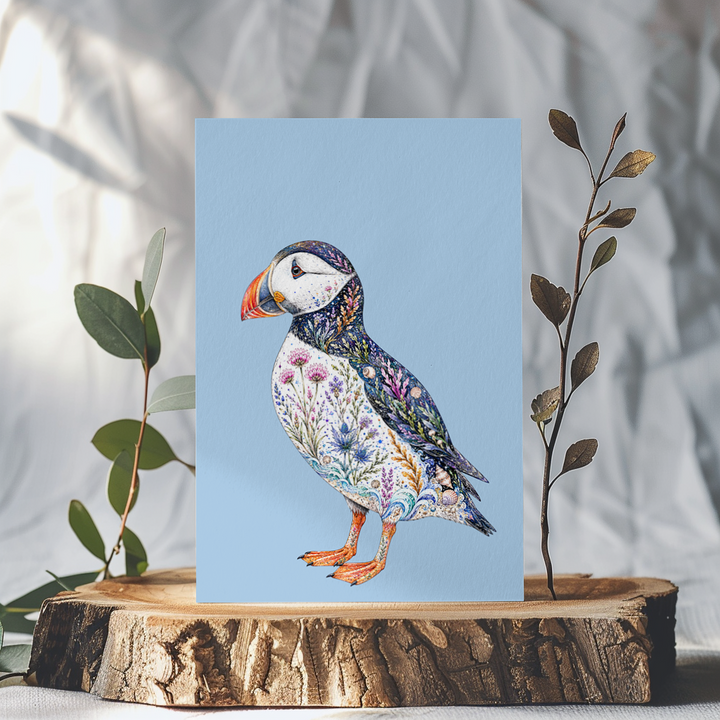 PUFFIN BOTANICAL ECO CARD - WILD BLOOM COLLECTION