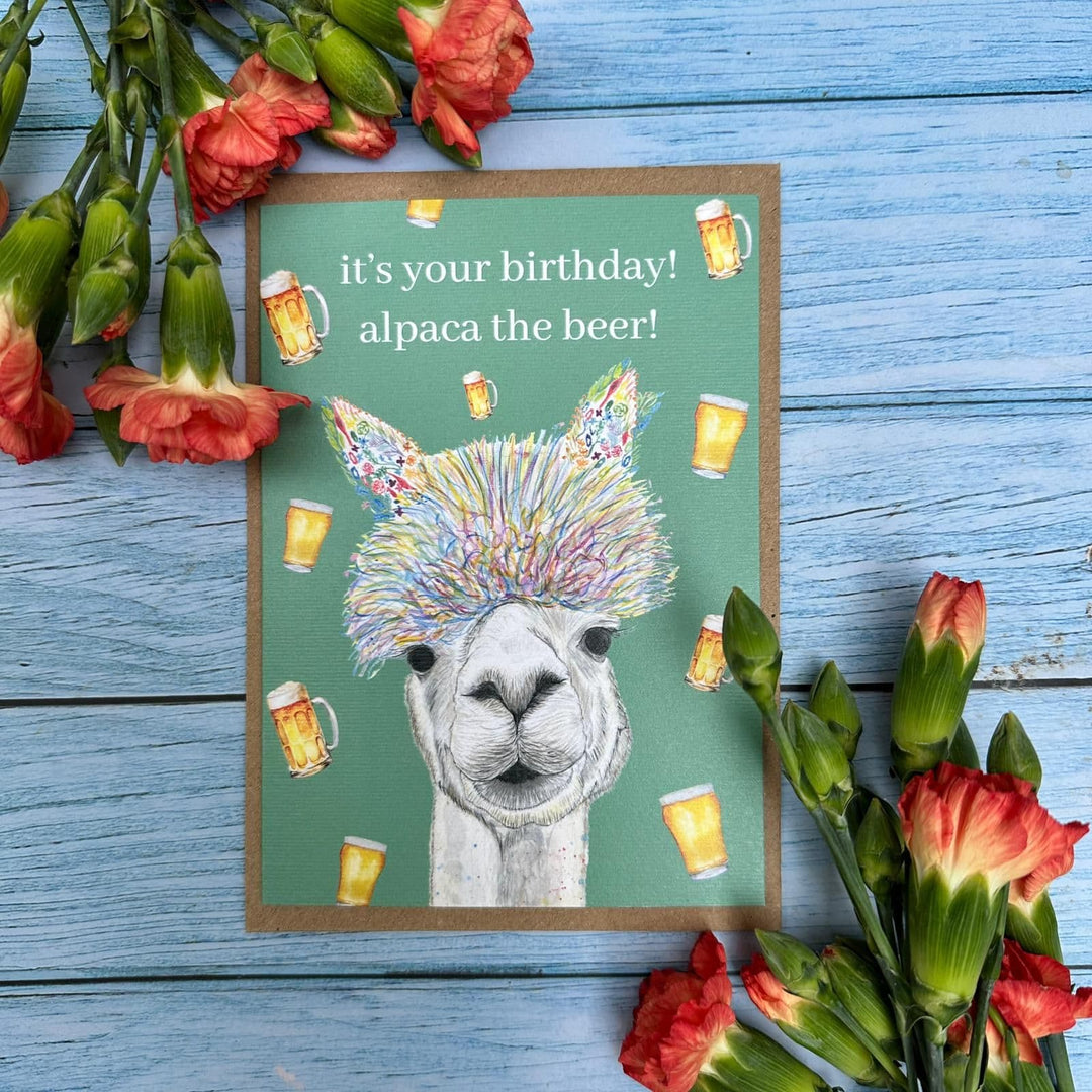 ALPACA THE BEER ECO CARD