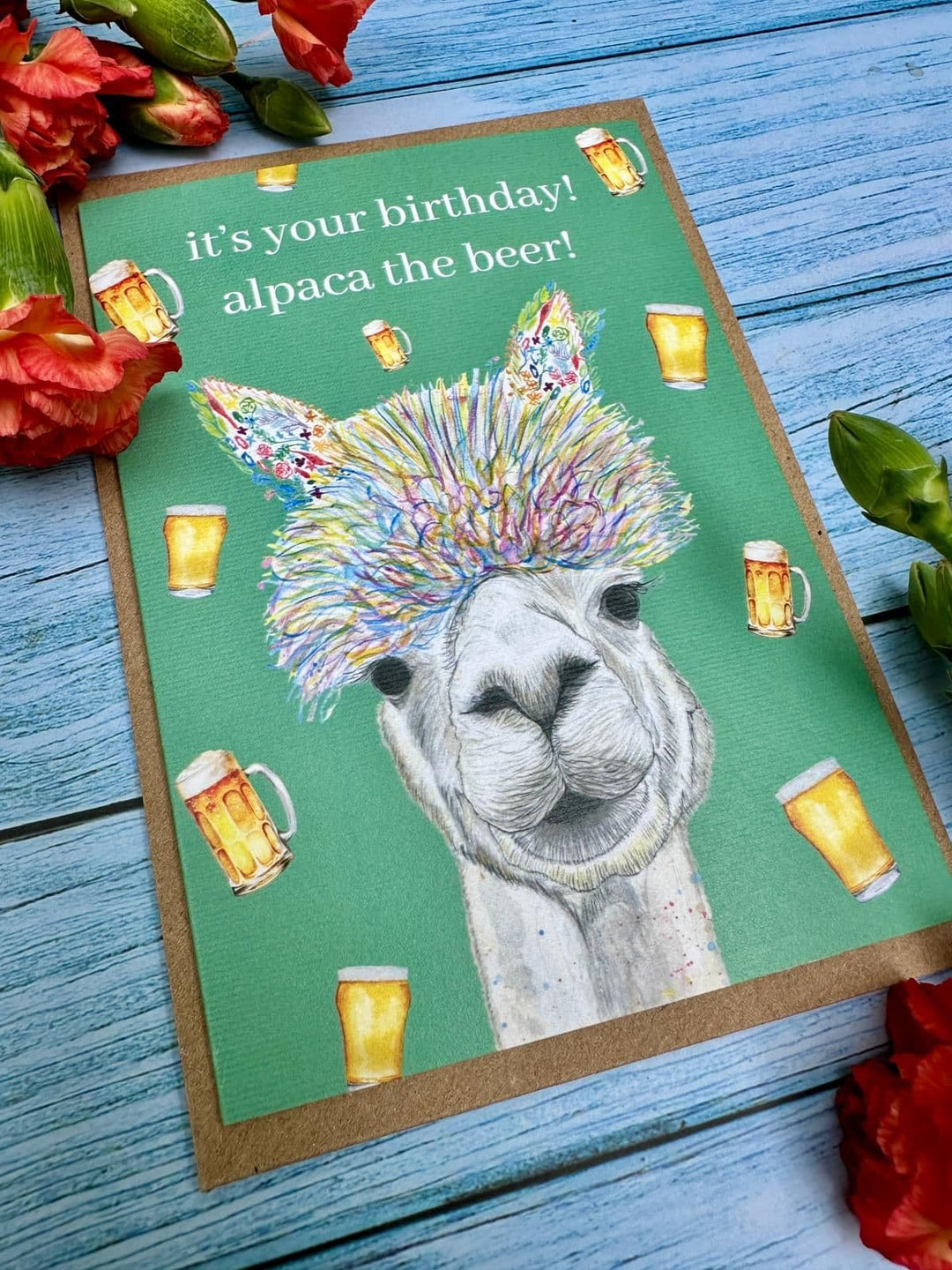 ALPACA THE BEER ECO CARD