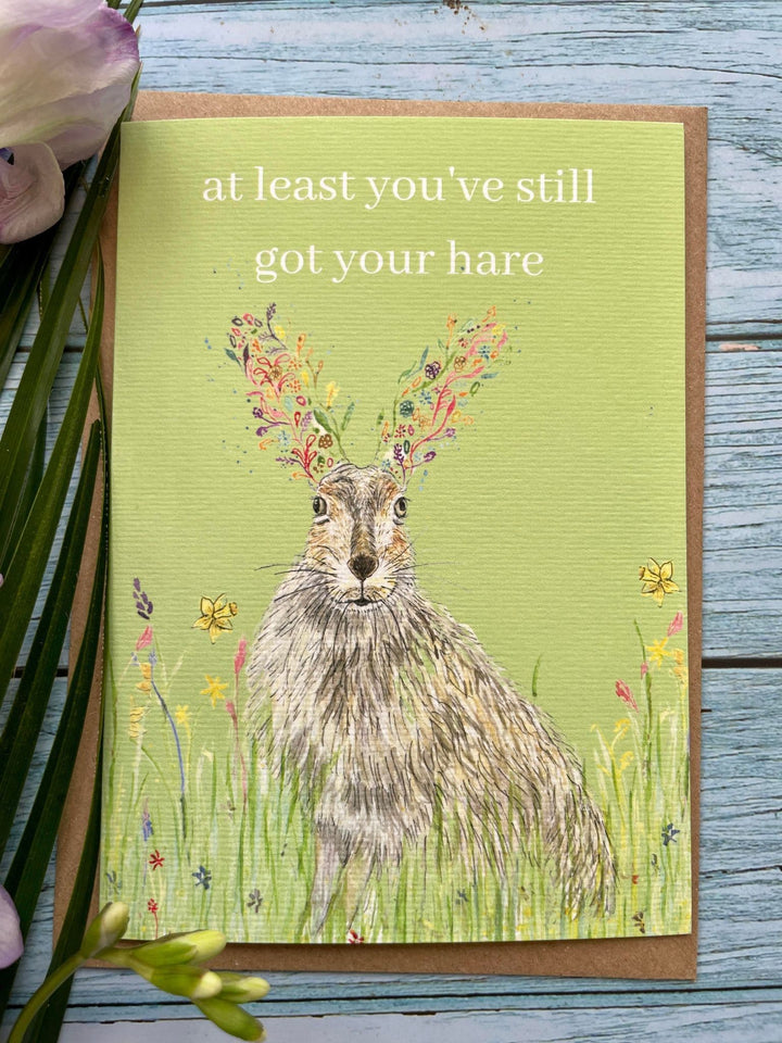 AT LEAST YOU STILL HAVE HARE ECO-CARD