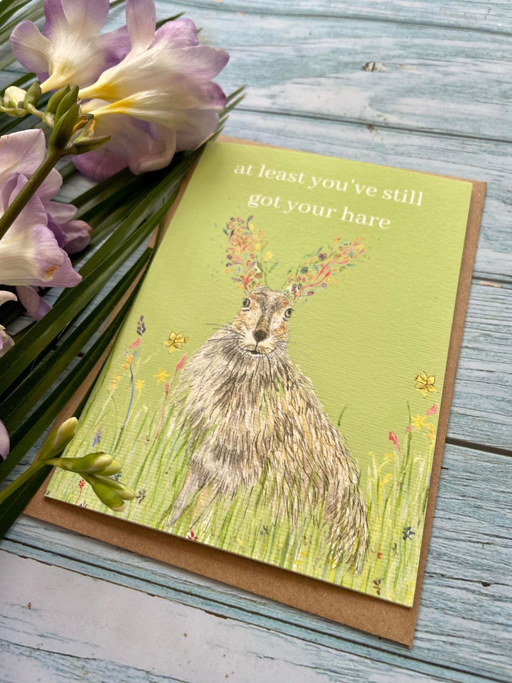 AT LEAST YOU STILL HAVE HARE ECO-CARD