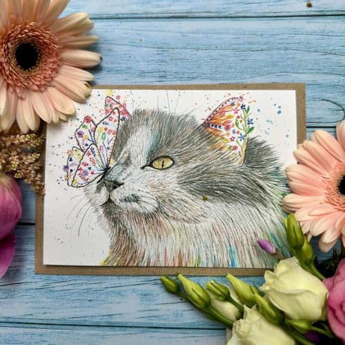 AURELIA THE CAT ECO-CARD