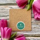 AURELIA THE CAT LUXURY CORK COASTER