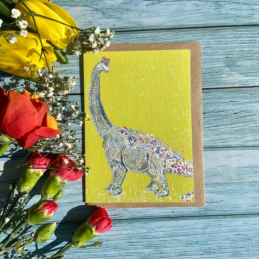 BRIAN THE BRACHIOSAURUS ECO-CARD