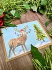 CHRISTMAS STAG ECO CARD