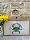 CLAUDE THE CRAB ECO JUTE BAG