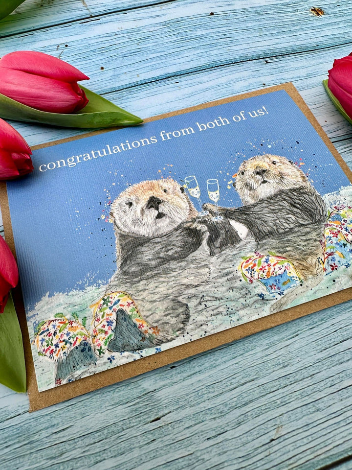 CONGRATULATIONS FROM THE BOTH OF US ECO CARD