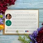 CONGRATULATIONS FROM THE BOTH OF US ECO CARD