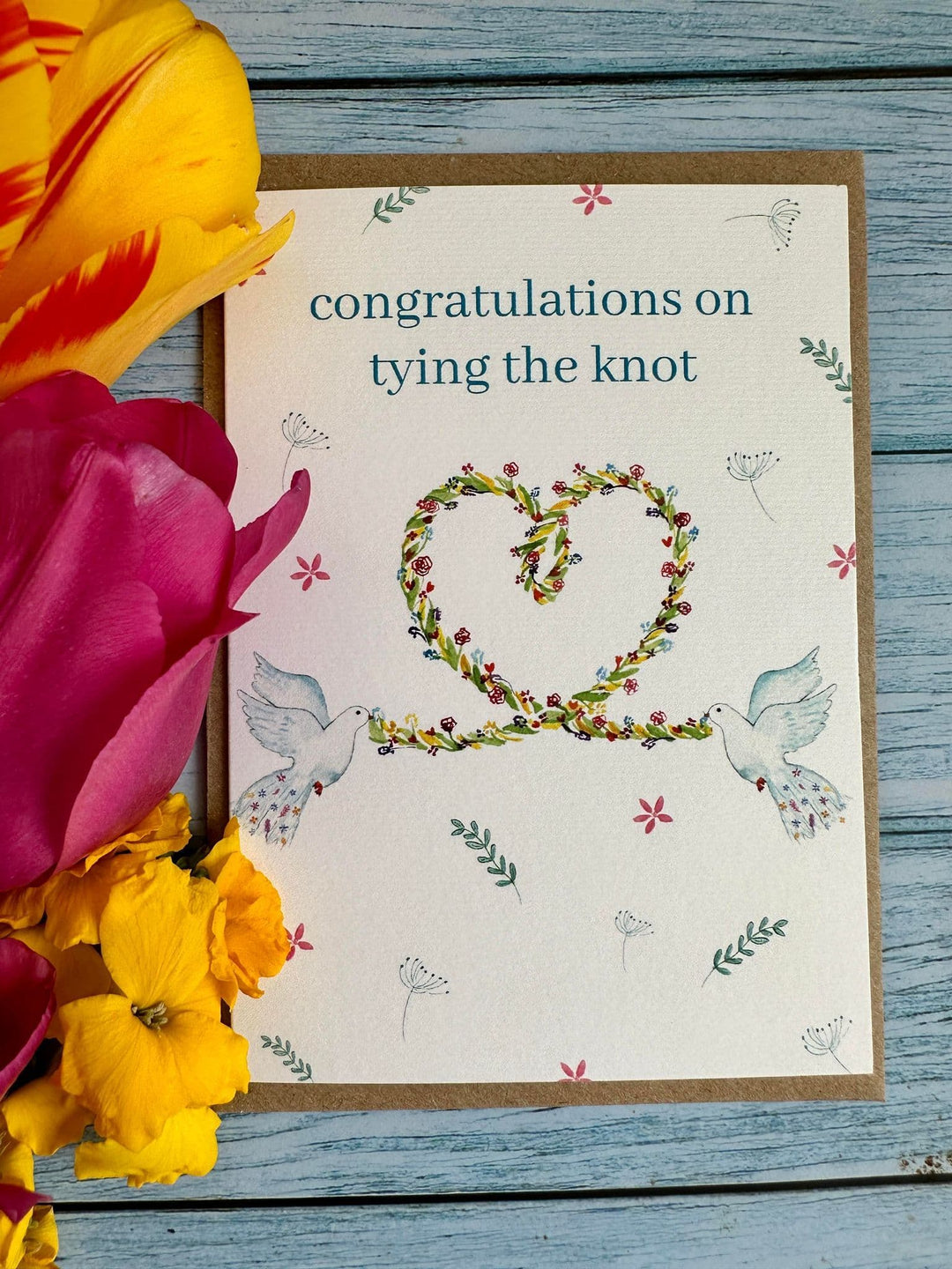 CONGRATULATIONS ON TYING THE KNOT ECO CARD