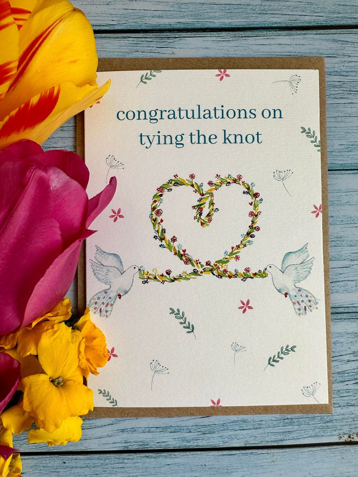 CONGRATULATIONS ON TYING THE KNOT ECO CARD