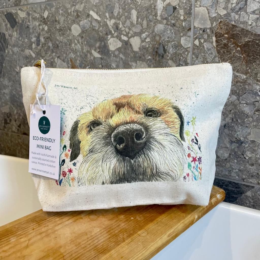 DOG LINED MINI BAG