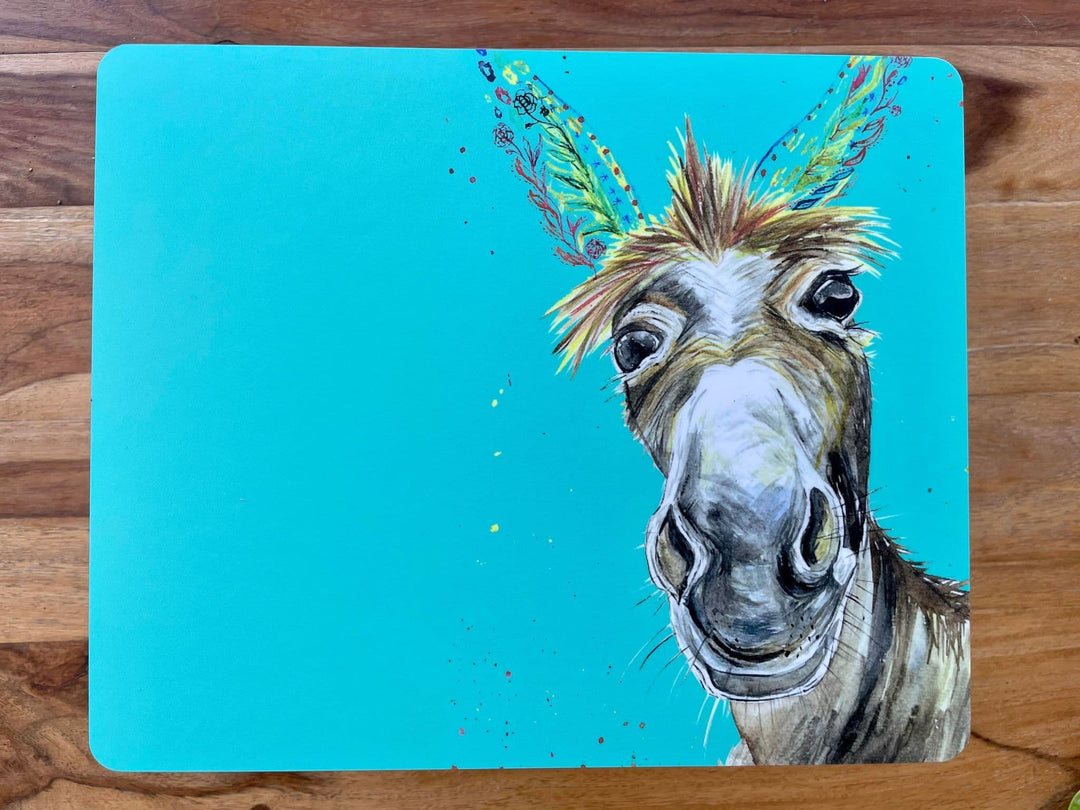 DYLAN THE DONKEY LUXURY CORK PLACEMAT