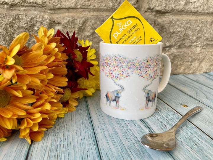 ELEPHANT LARGE BONE CHINA MUG