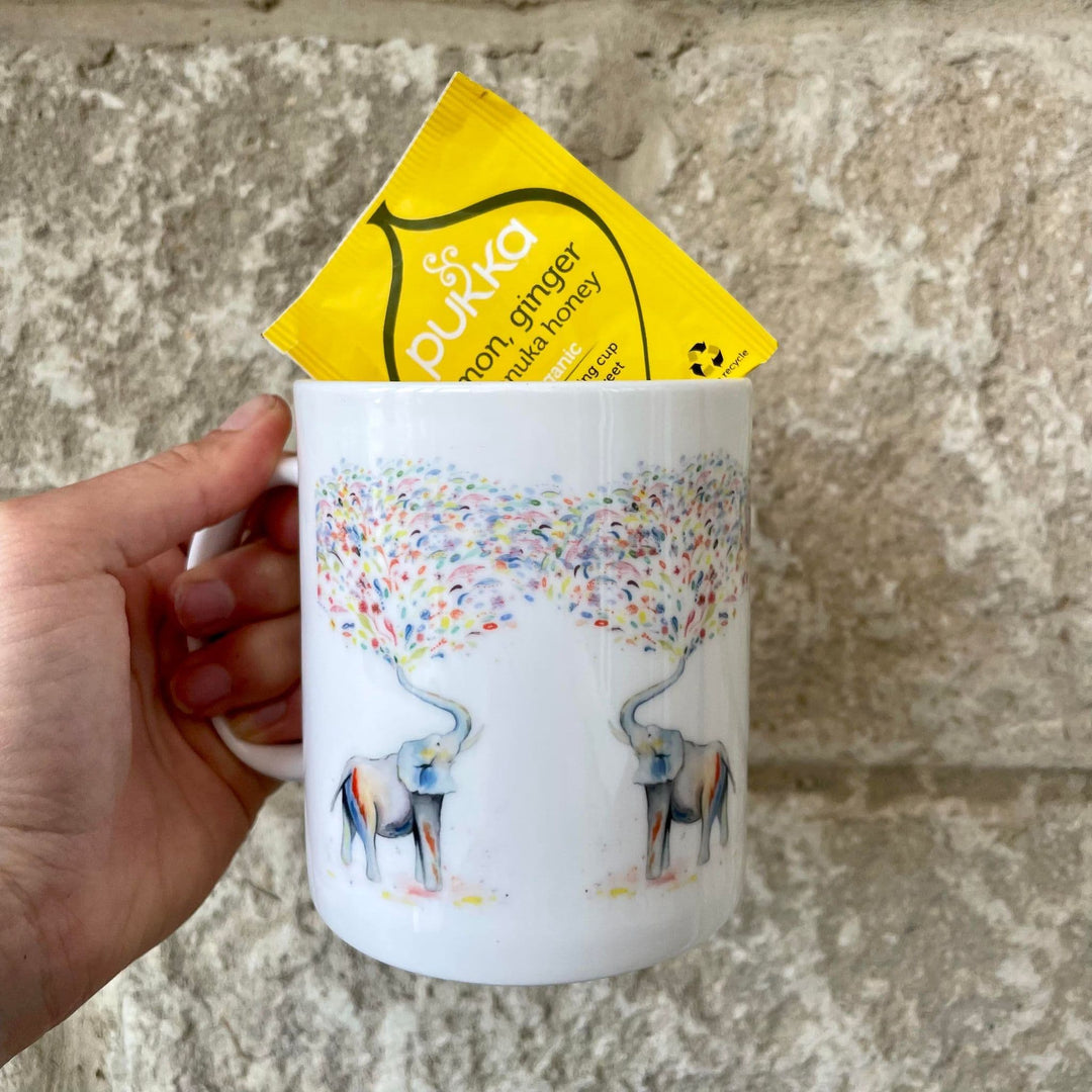 ELEPHANT LARGE BONE CHINA MUG