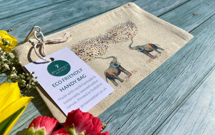ELI THE ELEPHANT HANDY BAG