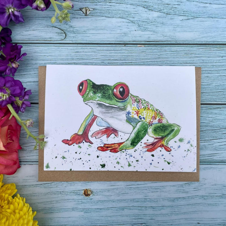 FERGUS THE FROG  ECO-CARD