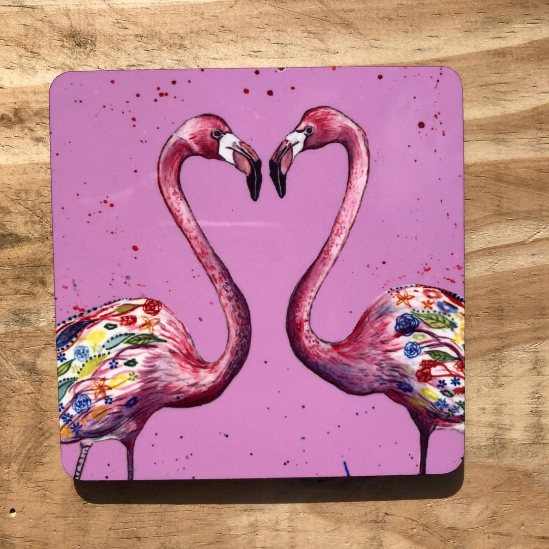 FLAMINGOES ECO COASTER