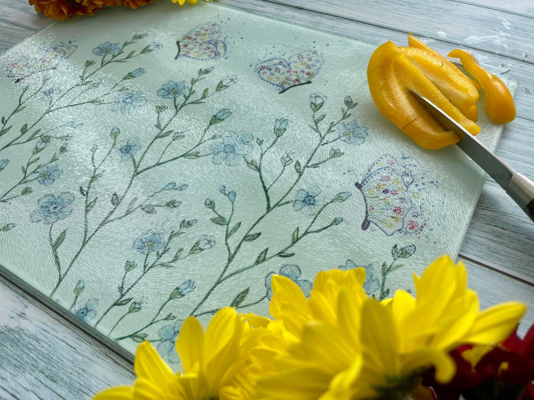 FORGET ME NOT ECO-CHOPPING BOARD