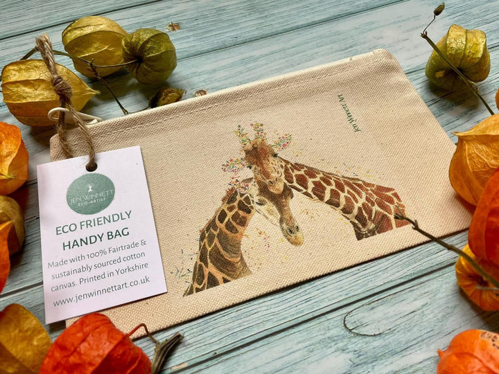GIRAFFE HANDY BAG