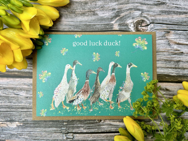GOOD LUCK DUCK ECO CARD