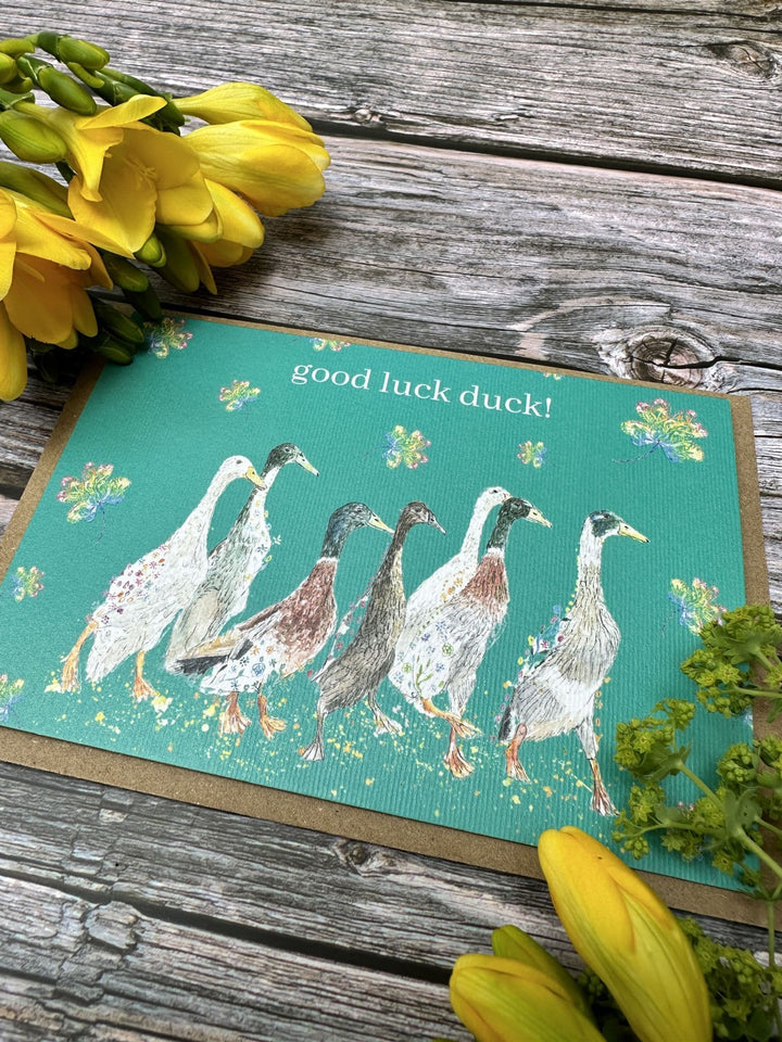 GOOD LUCK DUCK ECO CARD