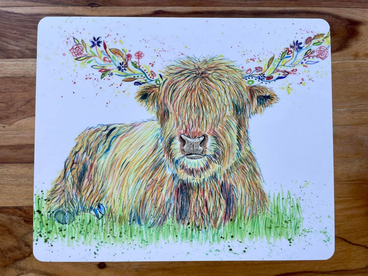 HAGRID THE HIGHLAND COO CORK PLACEMAT