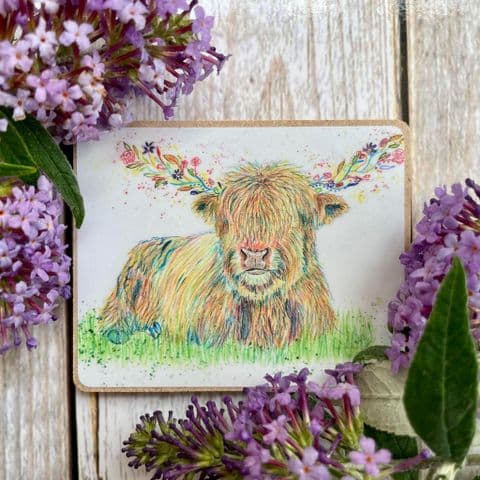 HAGRID THE HIGHLAND ECO FRIDGE MAGNET