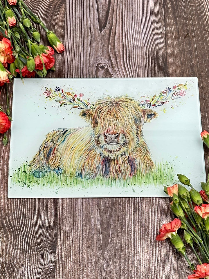 HAGRID THE HIGHLAND MINI ECO CHOPPING BOARD/ WORKTOP SAVER