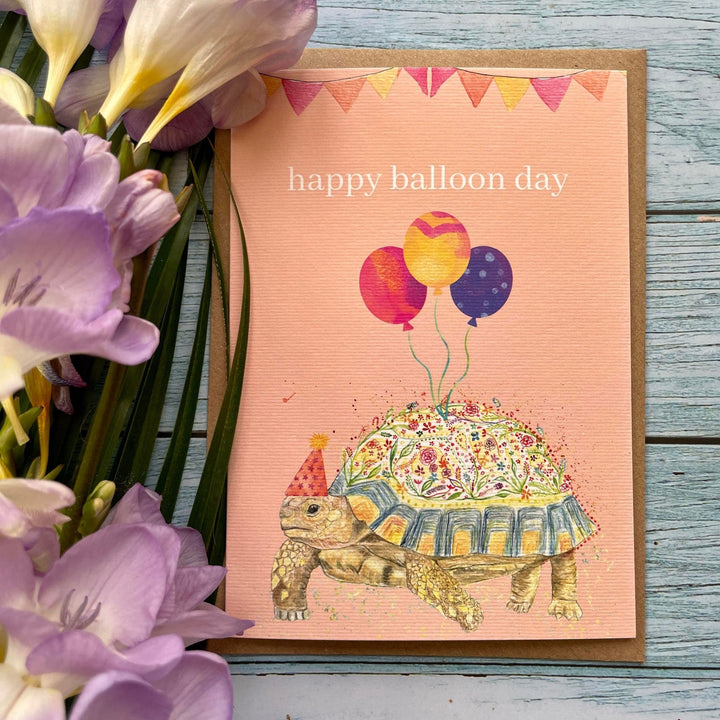 HAPPY BALLOON DAY ECO CARD