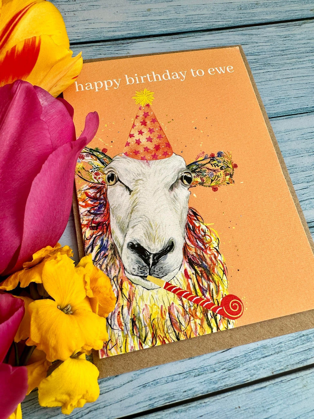 HAPPY BIRTHDAY TO EWE ECO CARD