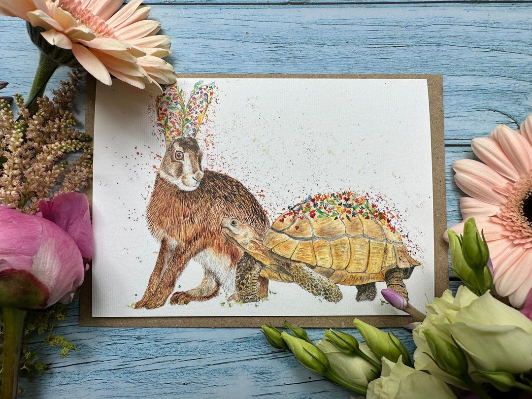 HARE AND TORTOISE ECO-CARD