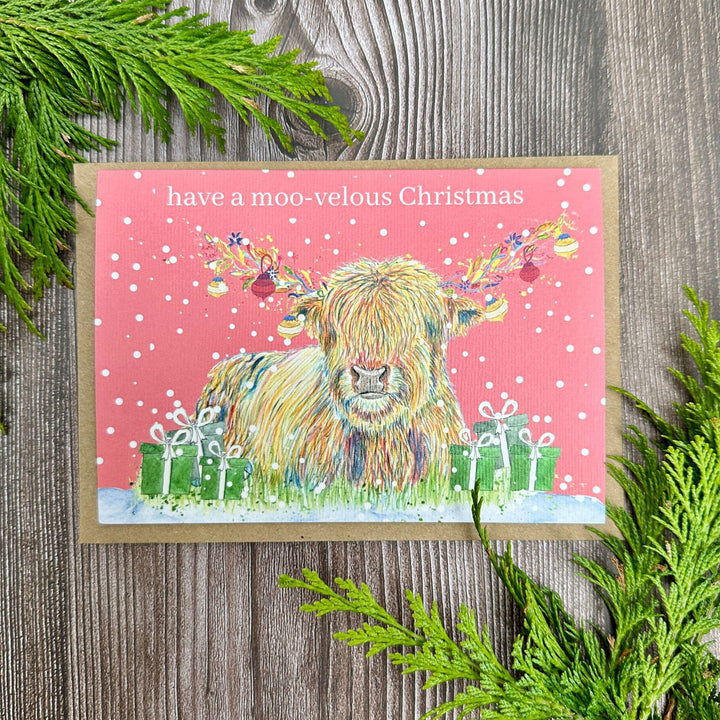 HAVE A MOOVELOUS CHRISTMAS ECO CARD