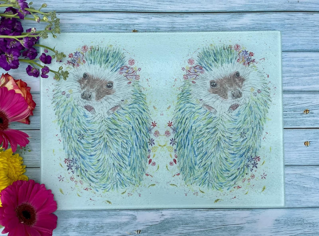 HECTOR THE HEDGEHOG ECO CHOPPING BOARD/ WORKTOP SAVER