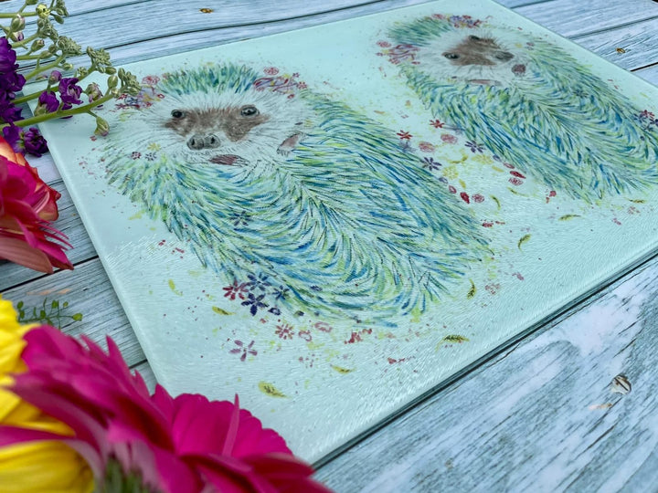 HECTOR THE HEDGEHOG ECO CHOPPING BOARD/ WORKTOP SAVER